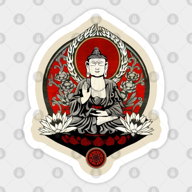 Siddhartha Buddha Sticker by GAz